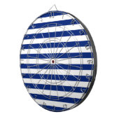 Navy Stripes Nautical Decor Dartbord (Voorkant Rechts)