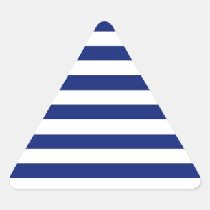 Navy Stripes Nautical Decor Sticker