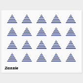 Navy Stripes Nautical Decor Sticker (Vel)