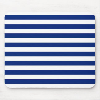 Navy Stripes Nautical Pattern Muismat