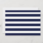 Navy Stripes zal je mijn matron zijn. Kaart (Achterkant)