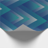 Navy teal gray cadeaupapier (Hoek)