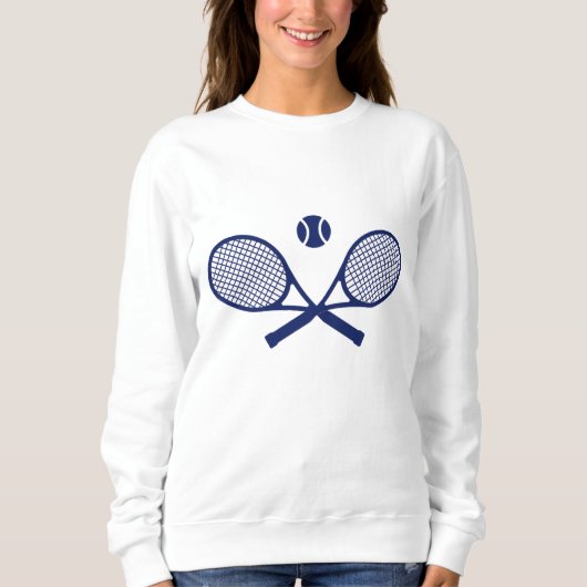 Navy Tennis Trui (Voorkant)