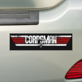 Navy Top Doc Corpsman Decal Bumpersticker (Op auto)