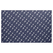 Navy Tribal Arrows Pattern Stof (Yard (91,4 cm))