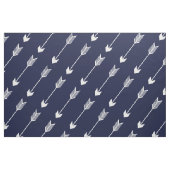Navy Tribal Arrows Pattern Stof (Fat Quarter)