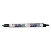 Navy Tropical Floral Pen (Voorkant)