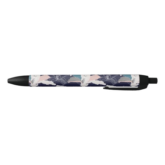 Navy Tropical Floral Pen (Bodem)