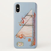 Navy Tuscany Medici, Blue Nautical Case-Mate iPhone Case (Achterkant)