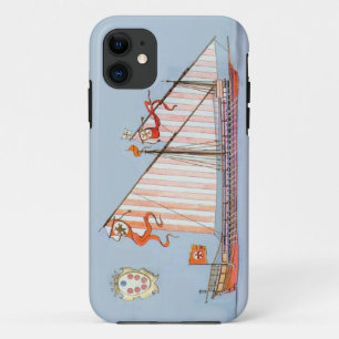Navy Tuscany Medici iPhone 11 Hoesje