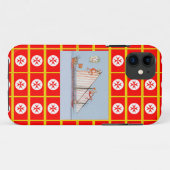 Navy Tuscany Medici Case-Mate iPhone Case (Achterkant (horizontaal))