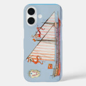 Navy Tuscany Medici Case-Mate iPhone Case (Achterkant)
