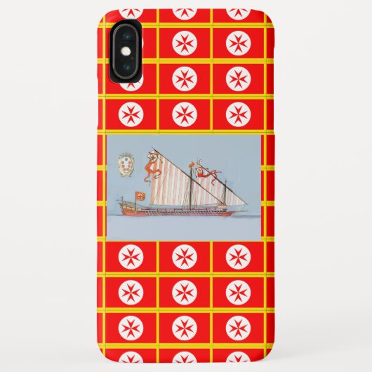 Navy Tuscany Medici Case-Mate iPhone Case (Achterkant)
