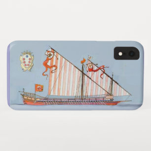 Navy Tuscany Medici Nautical Case-Mate iPhone Case