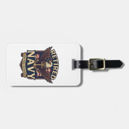 Navy USN VETERAN Bagagelabel