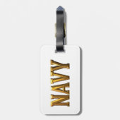 Navy USN VETERAN Bagagelabel (Achterkant verticaal)
