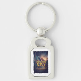Navy USN Veteran Sleutelhanger