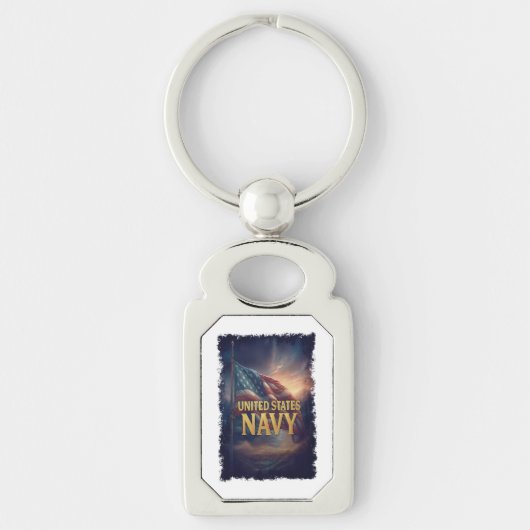 Navy USN Veteran Sleutelhanger (Voorkant)