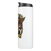 Navy USN Veteran Thermosbeker (Geroteerd rechts)