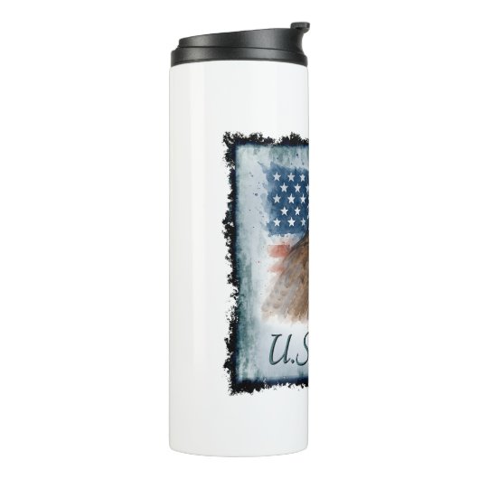 Navy USN Veteran Thermosbeker (Gedraaid links)