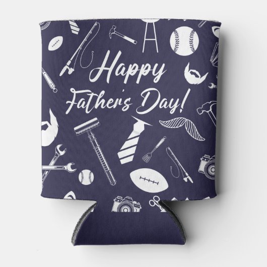 Navy Vaderdag Blikjeskoeler (Voorkant)