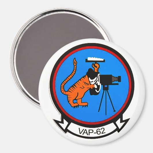 Navy VAP-62 ronde magneet (Voorkant / Achterkant)