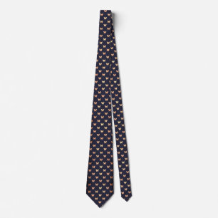 Navy Vlinder Elegant Stropdas
