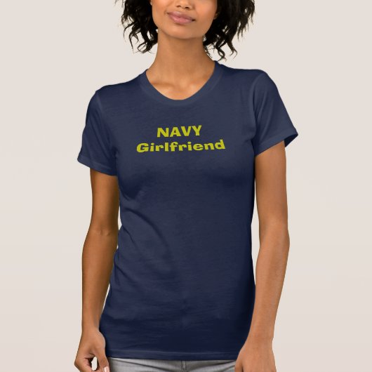 NAVY Vriendin T-shirt (Voorkant)