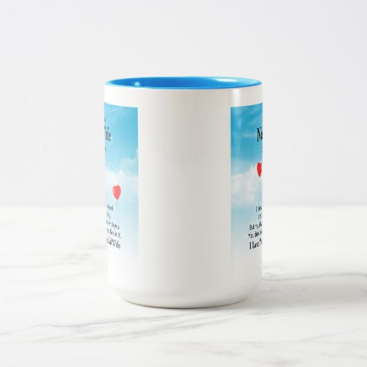 Navy vrouw koffie Mok (Center)