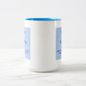 Navy vrouw koffie Mok (Center)