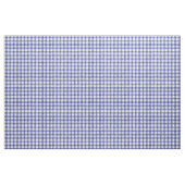 Navy Waterverf Gingham Fabric Stof (Fat Quarter)