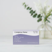 Navy Wave Visitekaartje, Design Online Visitekaartje (Staand voorkant)