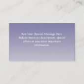 Navy Wave Visitekaartje, Design Online Visitekaartje (Achterkant)