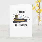 Navy Wenskaarten Kaart (Gele Bloem)