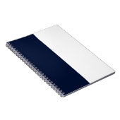 Navy & White CUSTOM Notitieboek (Rechterzijde)