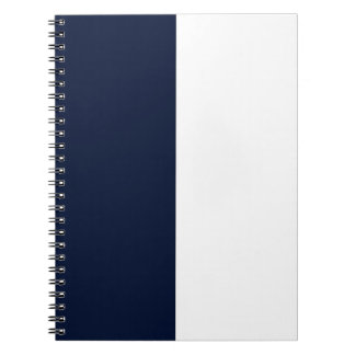 Navy & White CUSTOM Notitieboek