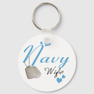 Navy Wife Sleutelhanger