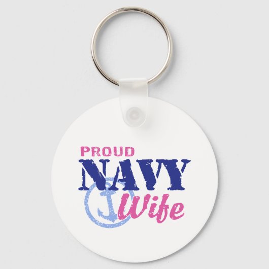 Navy Wife Sleutelhanger (Voorkant)