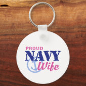 Navy Wife Sleutelhanger (Voorkant)