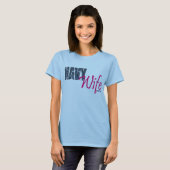 NAVY WIFE T-SHIRT (Voorkant volledig)