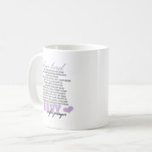 Navy Wife's gebed Koffiemok (Voorkant links)