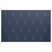 Navy Wolf Fabric Stof (Fat Quarter)