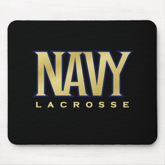 Navy Women's Lacrosse Muismat (Voorkant)