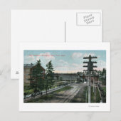 Navy Yard Main Entrance Uitzicht Briefkaart (Voorkant / Achterkant)