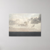 Navy zee, zeegeolie canvas afdruk (Voorkant)