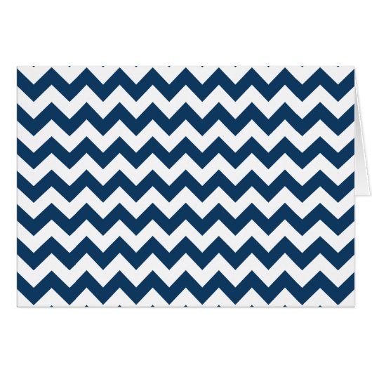 Navy zigzag, Navy Chevron, Geometrisch patroon (Voorkant Horizontaal)
