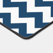 Navy zigzag, Navy Chevron, Geometrisch patroon Bureaumat (Hoek)