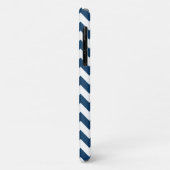 Navy zigzag, Navy Chevron, Geometrisch patroon Case-Mate iPhone Case (Achterkant/links)