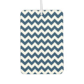 Navy zigzag, Navy Chevron, Geometrisch patroon Luchtverfrisser (Voorkant)