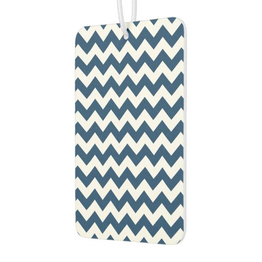 Navy zigzag, Navy Chevron, Geometrisch patroon Luchtverfrisser (Links)